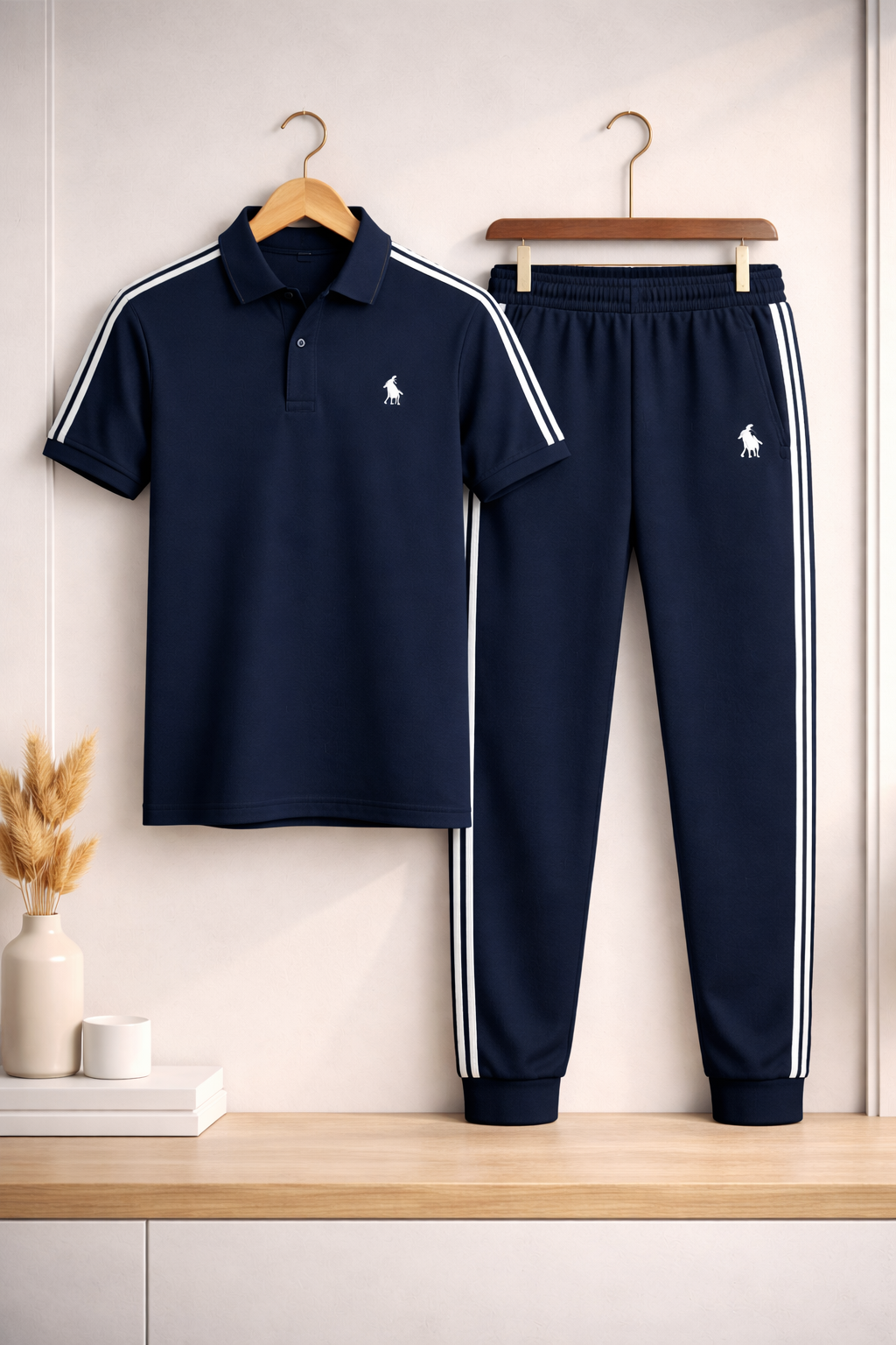 Men’s 2 Pcs Premium Dry Fit Tracksuit – Stay Cool in the Heat