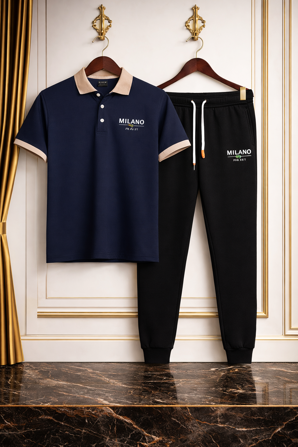 Men’s Premium 2PCS Dry Fit Track Suit – Stylish look | Gym & Casual Wear