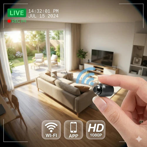 Smart Camera with Night Vision - 4k Resolution