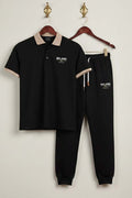 Men’s Premium 2PCS Track Suit – Mountain Print | Gym & Casual Wear